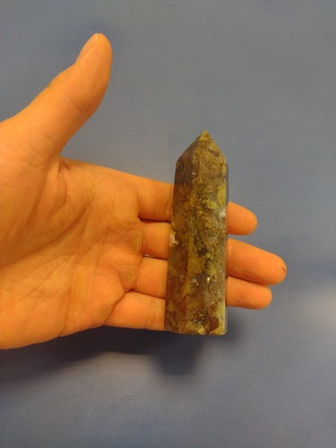 Großer natürlicher blauer Kyanit Druzy Kristall HOCHWERTIG Turm Edelstein USA Store #03 - Bild 8 von 13