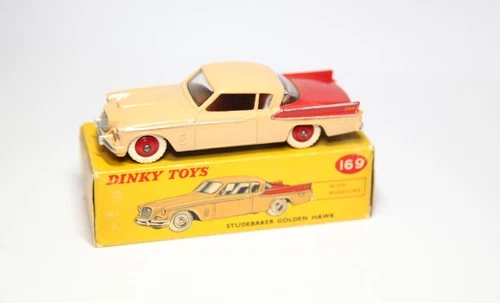 Dinky 169 Studebaker Golden Hawk In Original Box - Near Mint Original Model