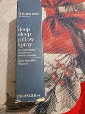 NEW THIS WORKS DEEP SLEEP PILLOW SPRAY 2.5 FLOZ 75MIL BOTTLE LAVENDER OIL