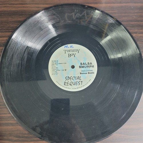 Salsa Smurph Vinyl Record Tommy Boy Special Request NO COVER - Picture 3 of 8