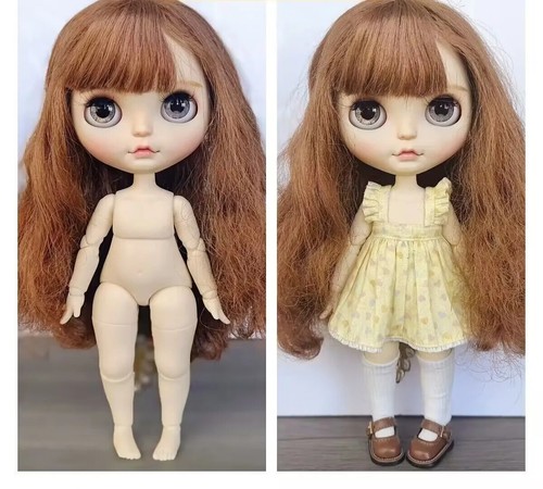 New Toys BJD Dolls Fat Body 18,5 cm Körper für Blyth Puppe Gelenkkörper weiße Haut - Bild 1 von 22