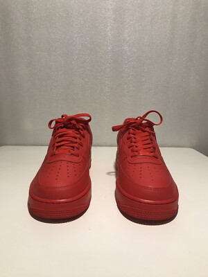 New! Nike Air Force 1 '07 LV8 1, University Red - CW6999-600 - Men's Size: 12.5