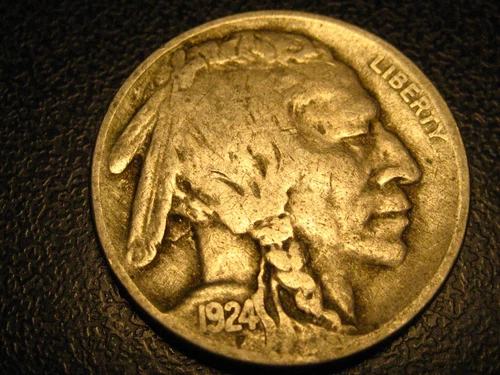1924-P Buffalo Nickel BOLD FULL DATE