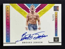 2023 Panini Impeccable Brooks Jensen #EA-BJS Extravagance Autographs Auto 53/75