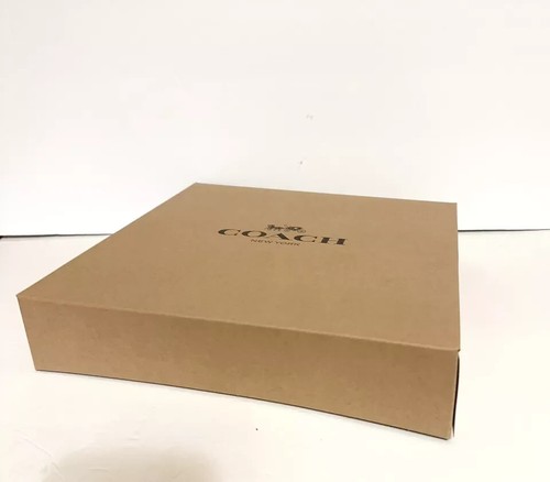 Neu Coach authentische Geschenkbox - braun zusammenklappbar Größe klein - Lager - Bild 78 von 81