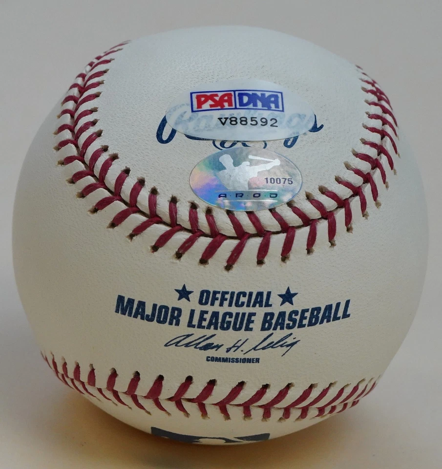 Alex Rodriguez Signed Baseball PSA/DNA COA Autograph Yankees Mariners Rangers AS - Image 3 of 4