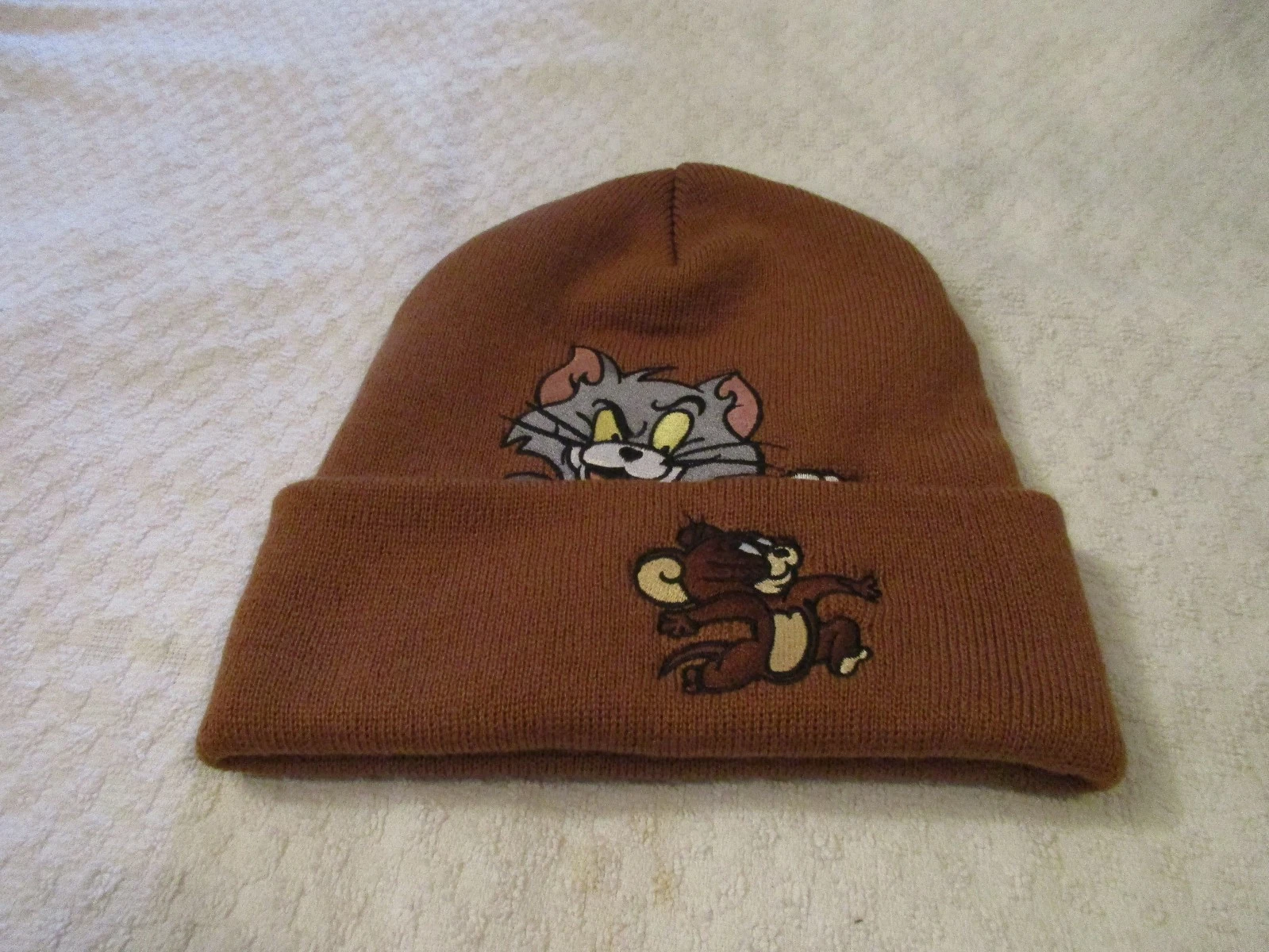 Supreme 2016 F/W Tom & and Jerry Beanie marron