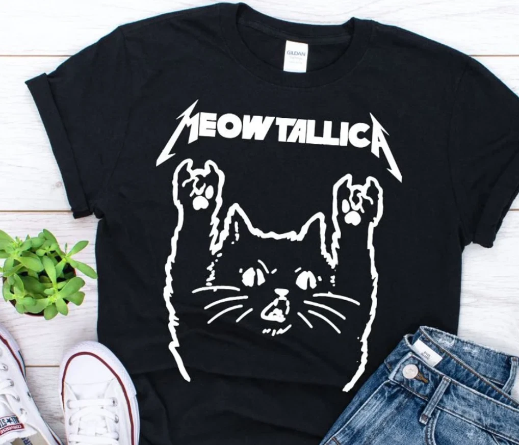 Meowtallica shirt clearance
