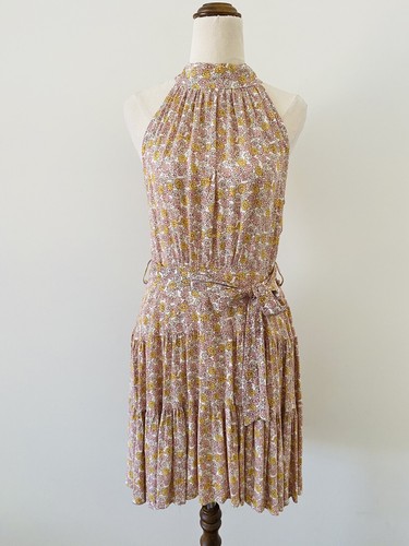 THANNE Floral Daisy Dress Sz 12 Pink 