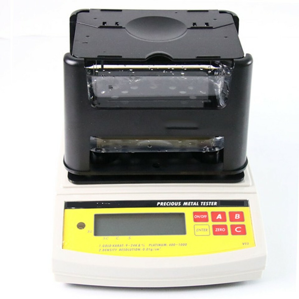 Precious Metal Analyzer Gold Purity Testing Machine Digital Density ...