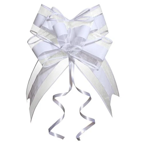 White bows 2024 for presents