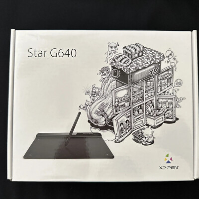 XP-Pen Star G640 6x4 Inch Graphic Drawing Tablet
