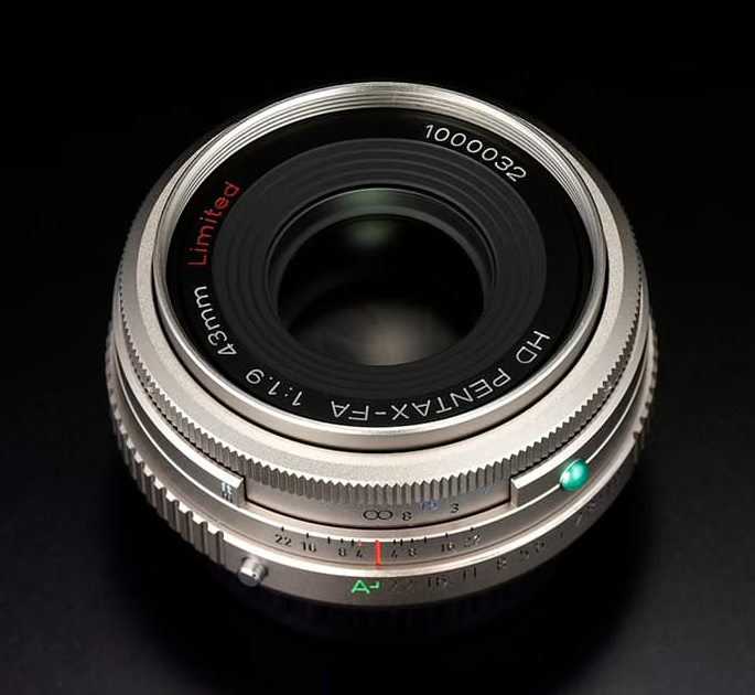 PENTAX HD PENTAX-FA 43mm F1.9 Limited Lens Silver w/Box from PENTAX HD PENTAX-FA 43mm F1.9 Limited Lens Silver w/Box from