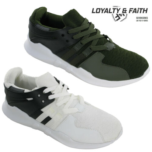 Loyalty & Faith Mens Trainers Casual Lace Ups Everyday Comfort Fashion Shoes - Picture 1 of 13