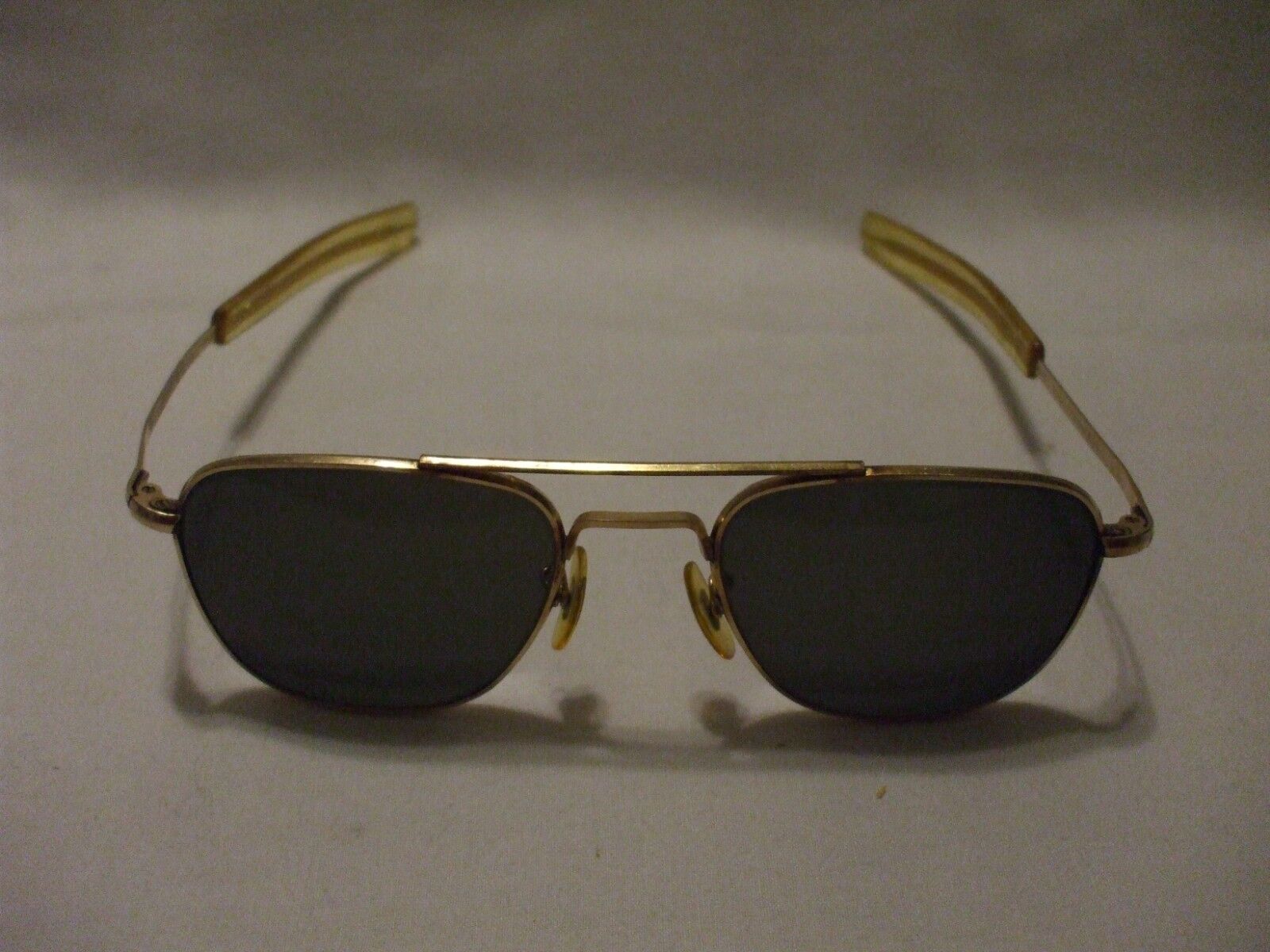 American Optical 12k Gold Filled Vintage 5 1/2 Aviator Bayonet Sunglasses Rx | eBay