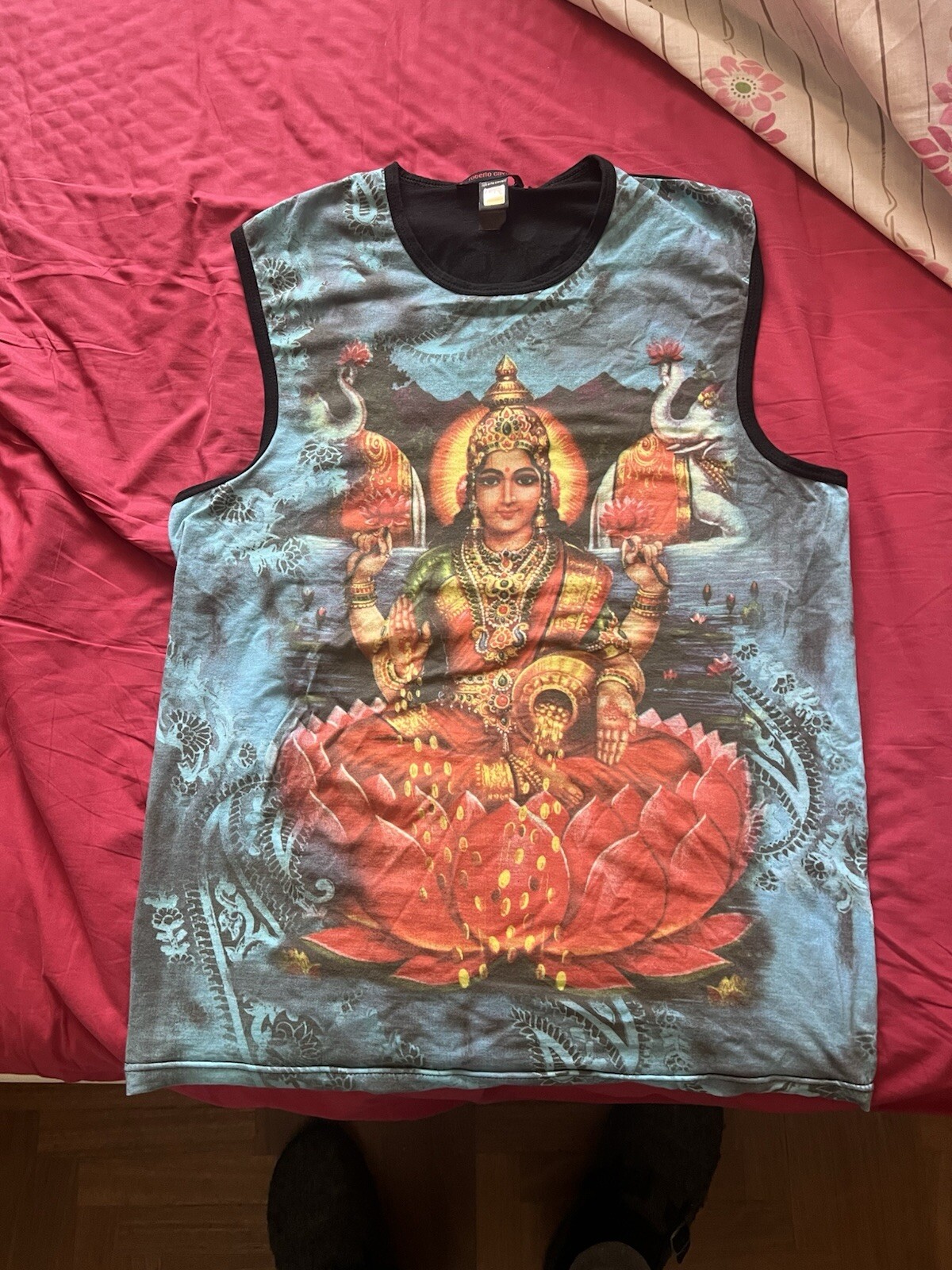 ✅ Canottiera Roberto Cavalli "Siva" o "Shiva" usata donna uomo unisex taglia 52