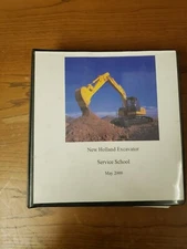 New Holland Excavator Service School May 2000 Factory Training Manual