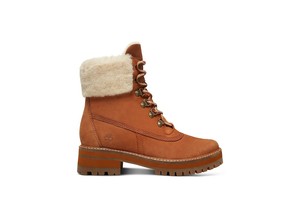 timberland courmayeur valley shearling saddle leather ankle boots