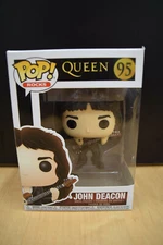 Funko Pop! Rocks Queen John Deacon #95 With Soft Protector Vaulted