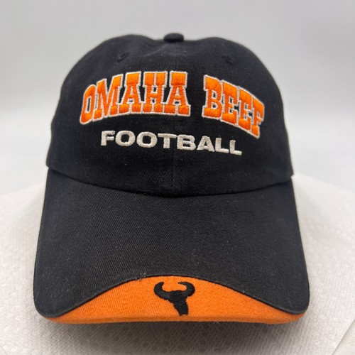 Vintage Omaha Beef National Indoor Football League Trucker Hat Baseball Cap Lid - Picture 2 of 15