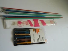 Lot of VintageHero Bates Boye Marcia Lynn Knitting Needles Diana Crochet Hooks