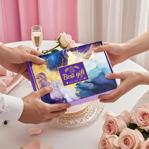 Regali Festa della Mamma per Mamma, Moglie, Set Cesti Regalo Compleanno Unico da Figlia - Foto 7 di 7
