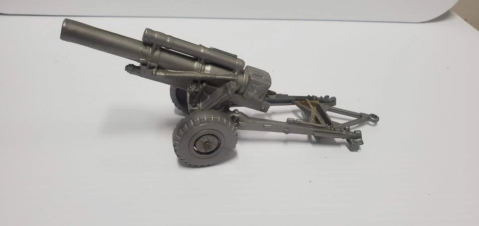 De colección Marx Battleground American HOWITZER Artillería de Campo de Plástico Gris Foto 3 de 4