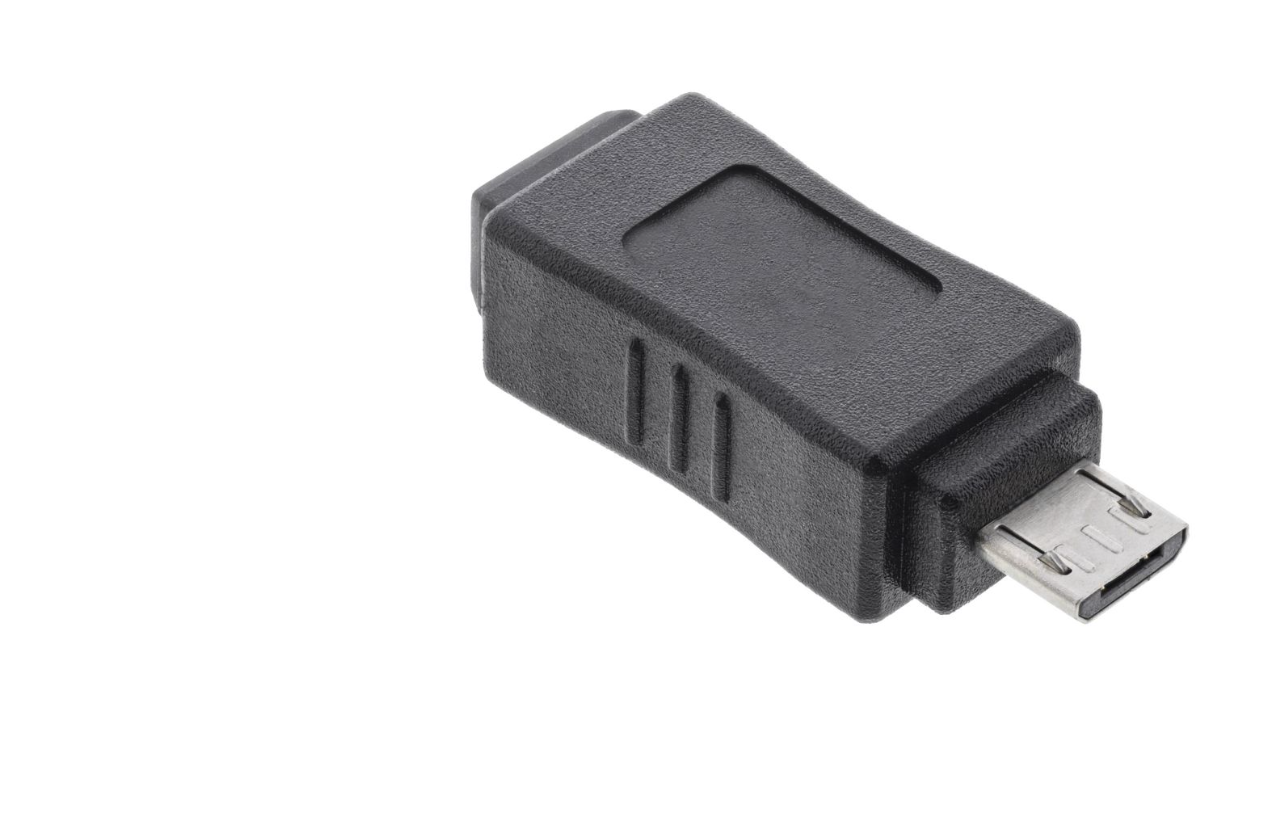 INL InLine® Adattatore USB 2.0 Micro B maschio / Mini B femmina 5pin