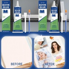 Klej do naprawy książek Profesjonalna naprawa książek Klej Suszenie Quick T Library E6Y7