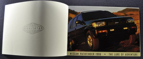 1996 Nissan Pathfinder Catalog Brochure SE LE Excellent Original 96