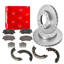 TRW Bremsscheiben 316mm Beläge Bremsbacken Satz Hinten für HYUNDAI H350