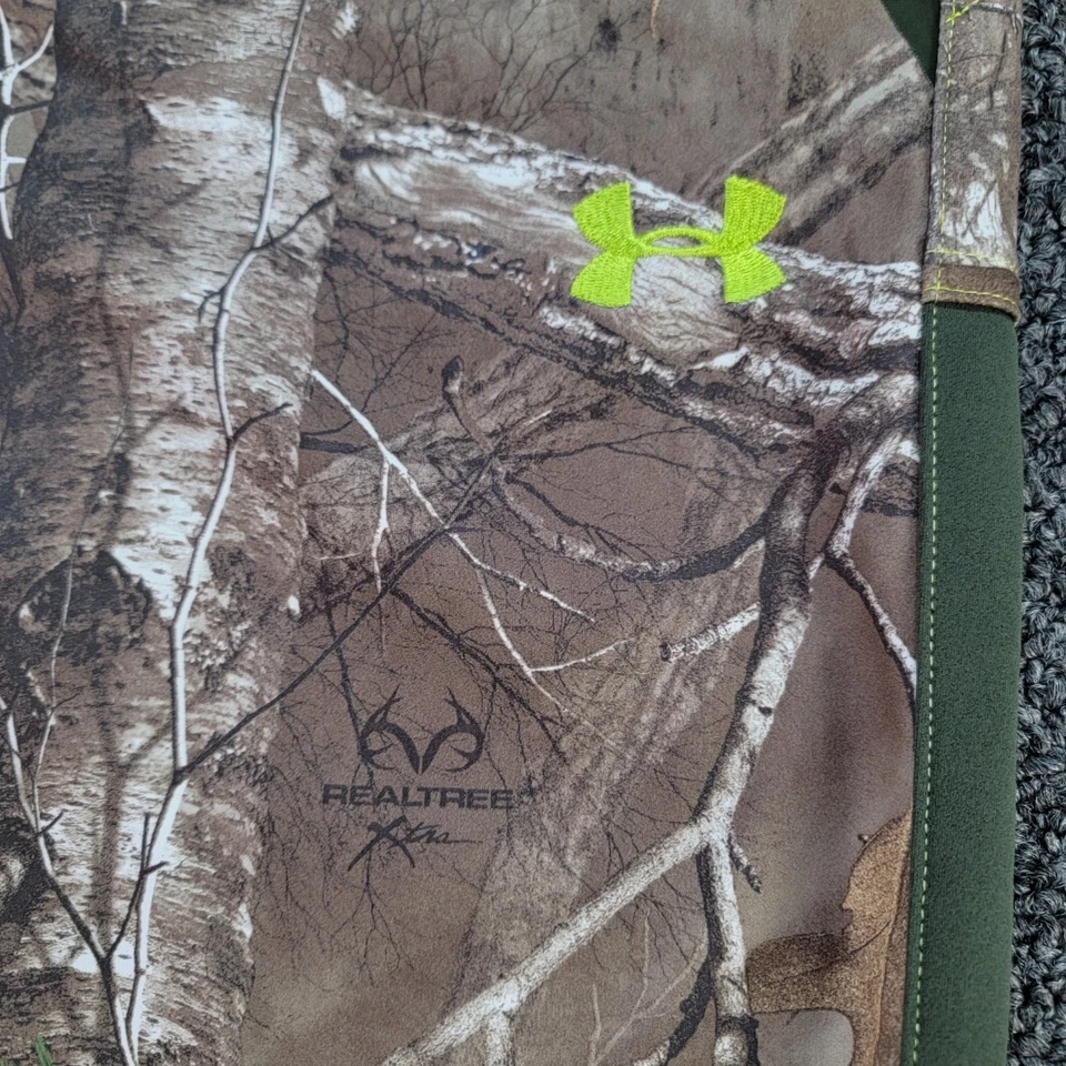 Under Armour Pants Men 34x32 Green Brown Storm Realtree Xtra Camo Hunting Nature - Image 3 of 4