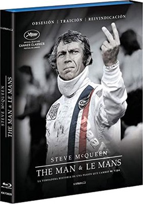 Steve McQueen: The Man & Le Mans NEW Blu-Ray Disc Gabriel Clarke