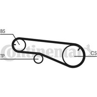 Contitech CT991 Zahnriemen FüR Mitsubishi Hyundai L 300 Galant Lancer Sapporo