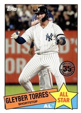 2020 Topps #85AS-43 Gleyber Torres 1985 35th Anniversary All-Stars