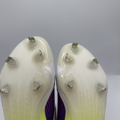 adidas Adizero Impact WP Baseball Cleats IG3476 Men’s 10 NWOB White Pink Neon - Picture 6 of 12