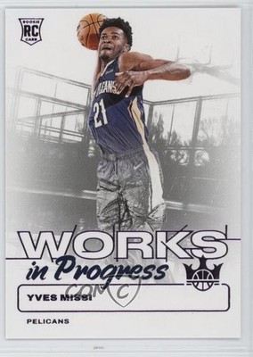 2024 Panini Court Kings Works in Progress Violet 37/49 Yves Missi Rookie RC 1t4l