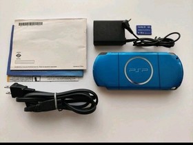  Sony PSP 3000 BLUE 16GB Good Condition
