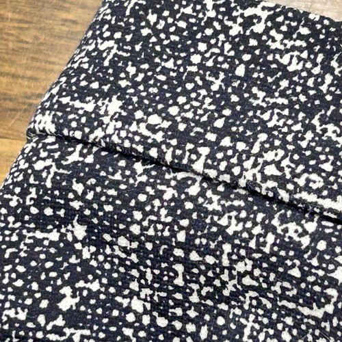 Akris Punto Knit Pants Textured Career Casual Trousers Blue White US 8 - Picture 10 of 13