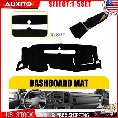 Dashboard Dash Mat Cover Fit 2007-2013 GMC Sierra HD Models 2500HD 3500HD 1-5X