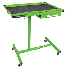 ATD Tools Heavy-Duty Mobile Work Table with Drawer, Green