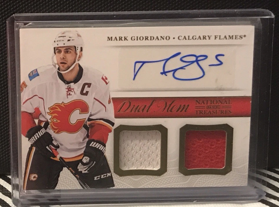 Mark Giordano trading card