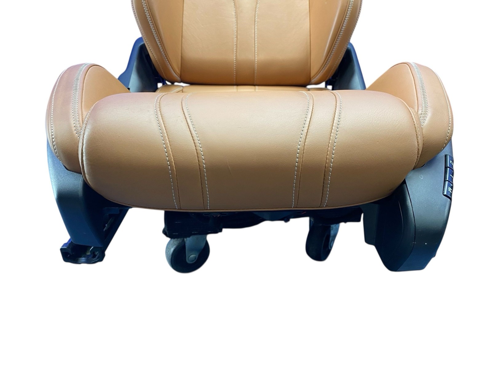 2018-2023 MCLAREN 720S FRONT LEFT RIGHT SEAT ASSEMBLY SET BEIGE LEATHER