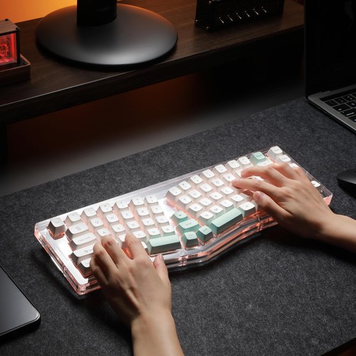 Programmable Bluetooth & Wired Mechanical Keyboard with Backlight, QMK Compil... - Picture 3 of 9