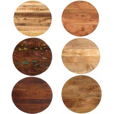 Rund Tischplatte Holzplatte Massivholzplatte Ersatztischplatte Massivholz