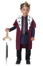Brand New Little King Medieval Toddler Costume