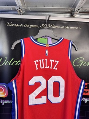 Authentic Nike Markelle Fultz #20 Philadelphia 76ers 2017