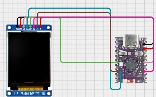 1.54 inch 240x240 SPI ST7789 TFT IPS LCD Display Module for Arduino Raspberry Pi - Image 3 of 4