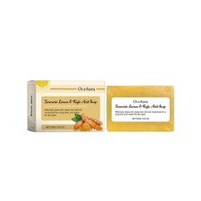 Turmeric Lemon kojic Acid Soap ntly Cleansing and Moisturizing