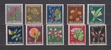 TIMOR PORTUGUES 1950 MI. 283-292, MNH